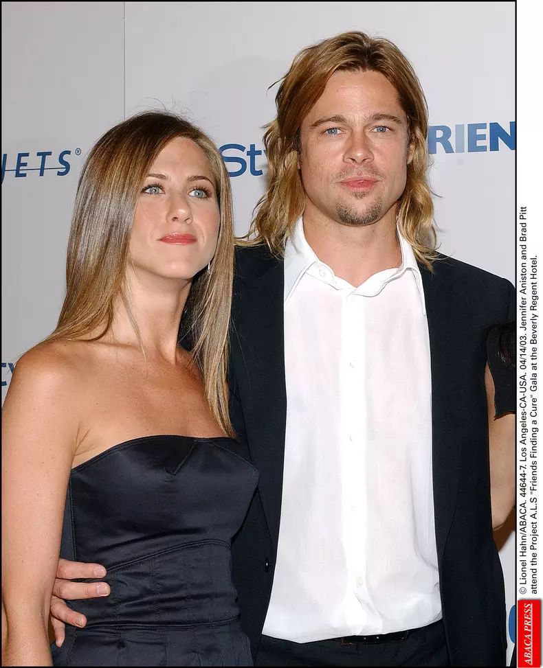 Jennifer Aniston And Brad Pitt File Photos
