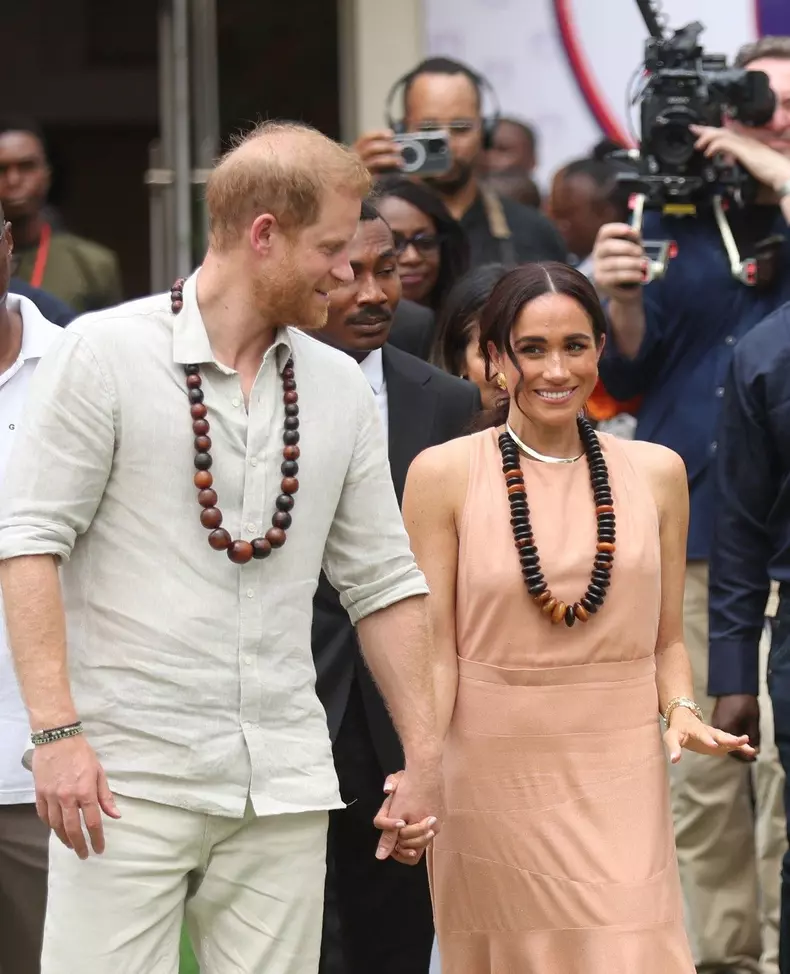 Prince Harry and Meghan Markle visit Nigeria's Lightway Academy as Part of Invictus Games Anniversary celebrations