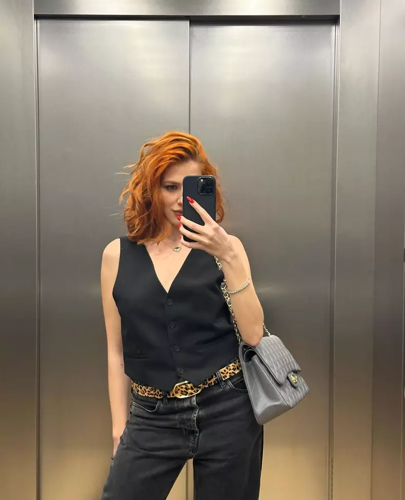Lidia Buble, dupa ce si-a vopsit parul roscat (6)