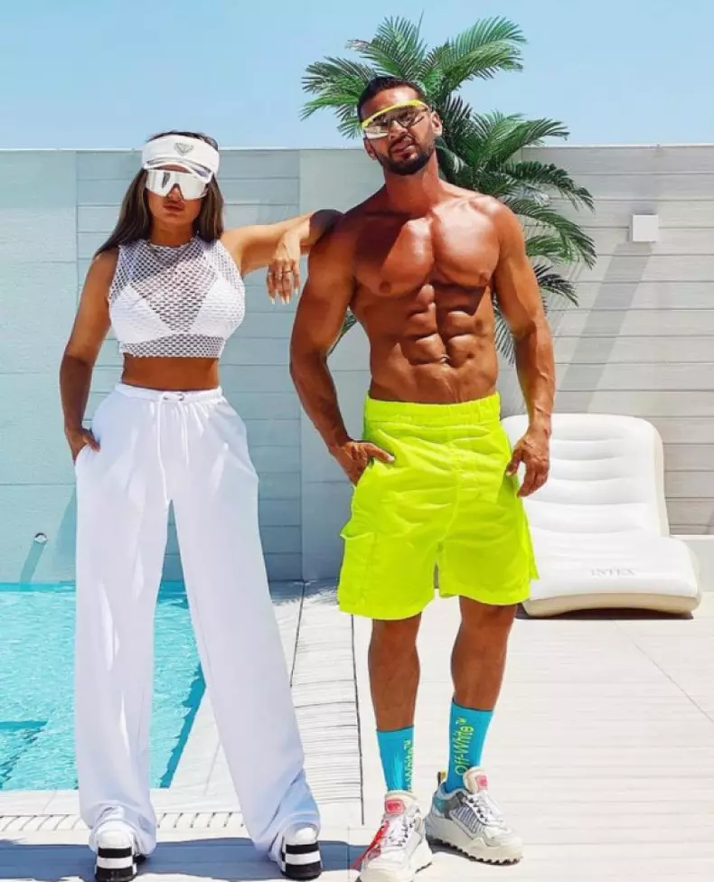 Dorian Popa și fosta lui iubită, Claudia Iosif (Babs)