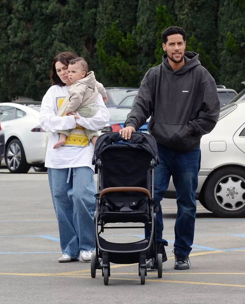 EXCLUSIVE: Jessie J and Boyfriend Chanan Colman Step Out as a Family For The First Time in Los Angeles