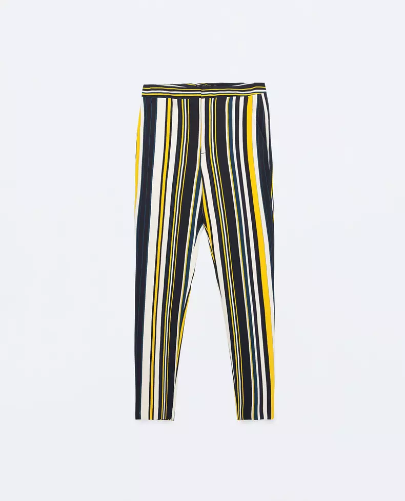 Pantaloni din bumbac, Zara, 149,90 lei