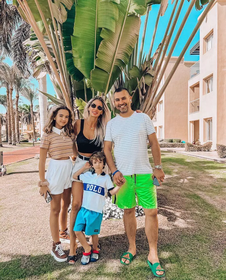 Andreea si familia ei