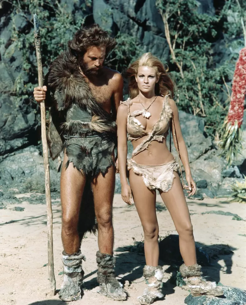 Raquel Welch and John Richardson