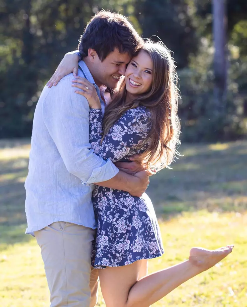 Bindi Irwin și Chandler Powell