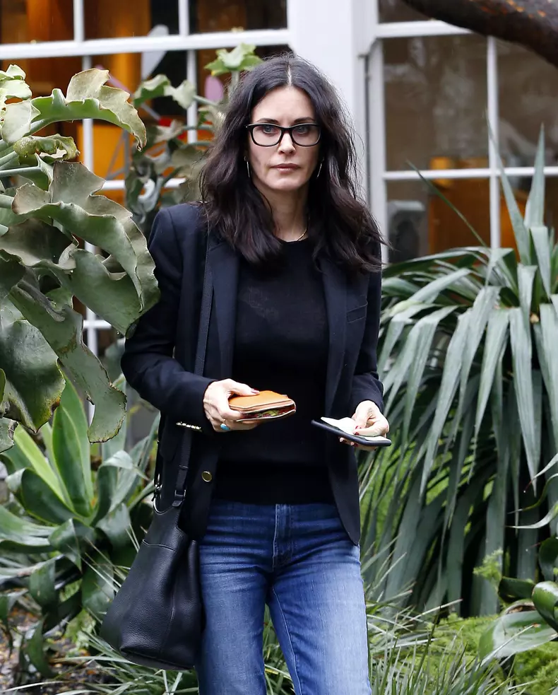Courtney Cox Seen In West Hollywood