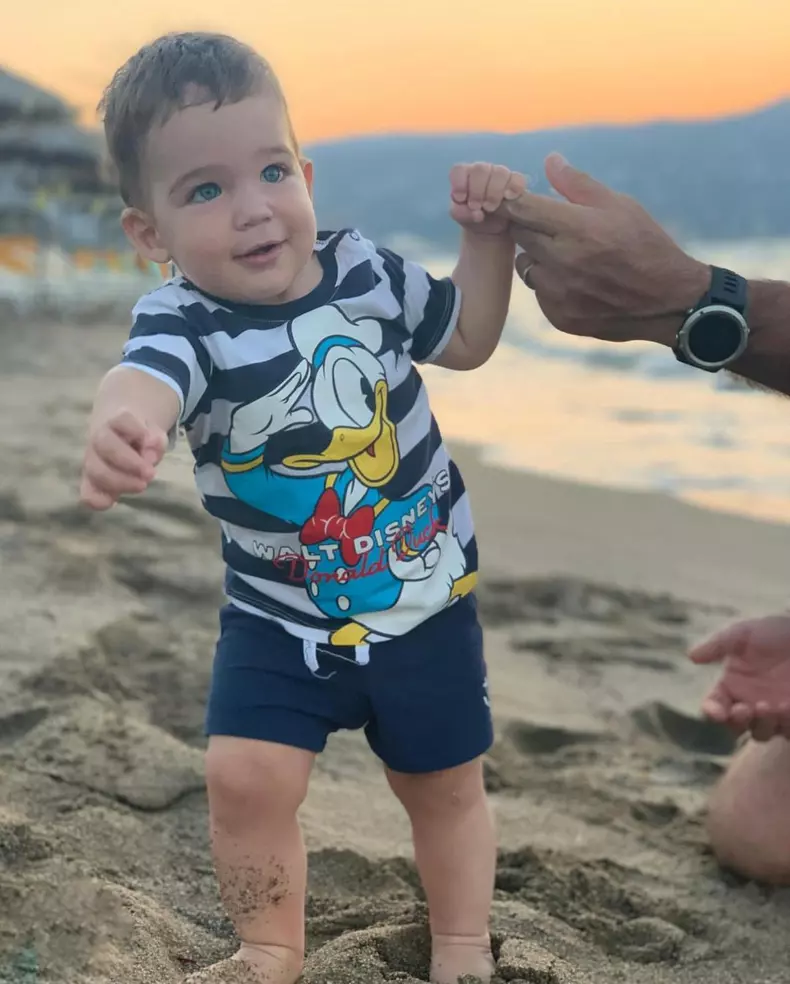 Cezar Ioan, băiețelul Roxanei Ciuhulescu