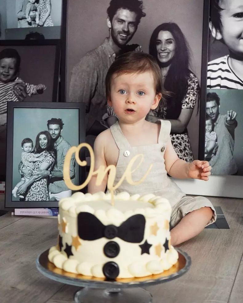 Fiul lui Lili Sandu a împlinit un an! Imaginile cu Thomas Jay care i-au emoționat pe fani Minune mică! (1)