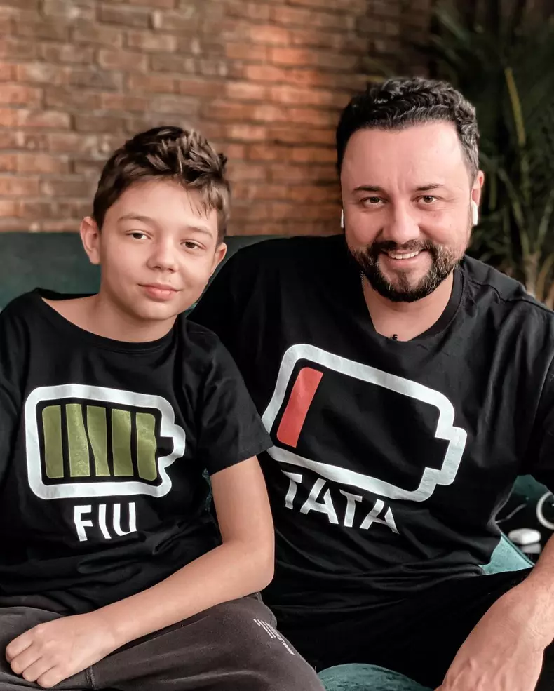 Cătălin Măruță și fiul lui David