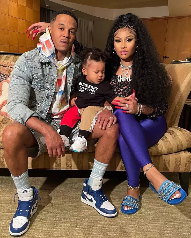 Nicki Minaj Kenneth Petty fiu