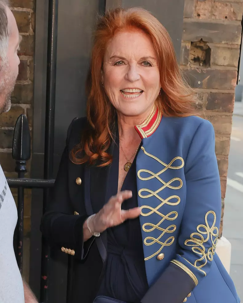 Sarah Ferguson Heads Up A Star Studded Lineup Arriving At The LGBT Awards In London