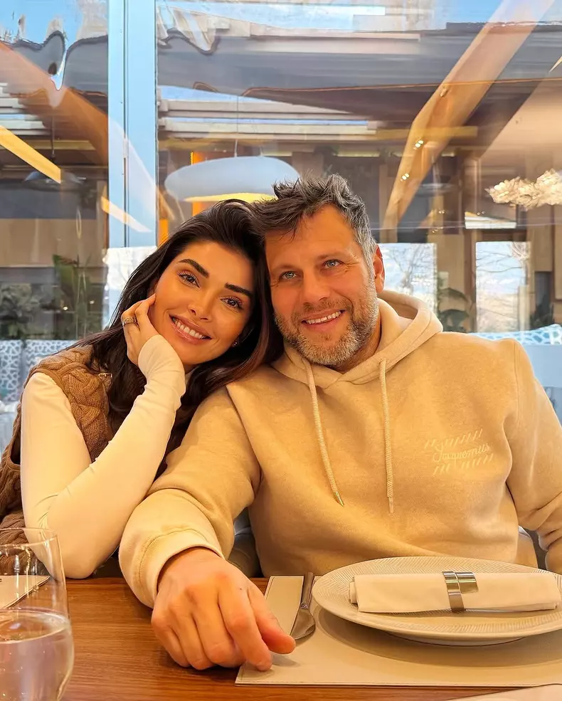 Alina Pușcaș și soțul ei