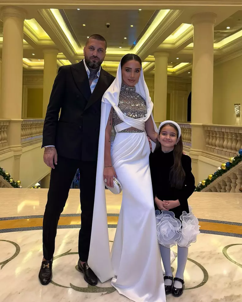 Adelina Pestrițu, soțul și fiica