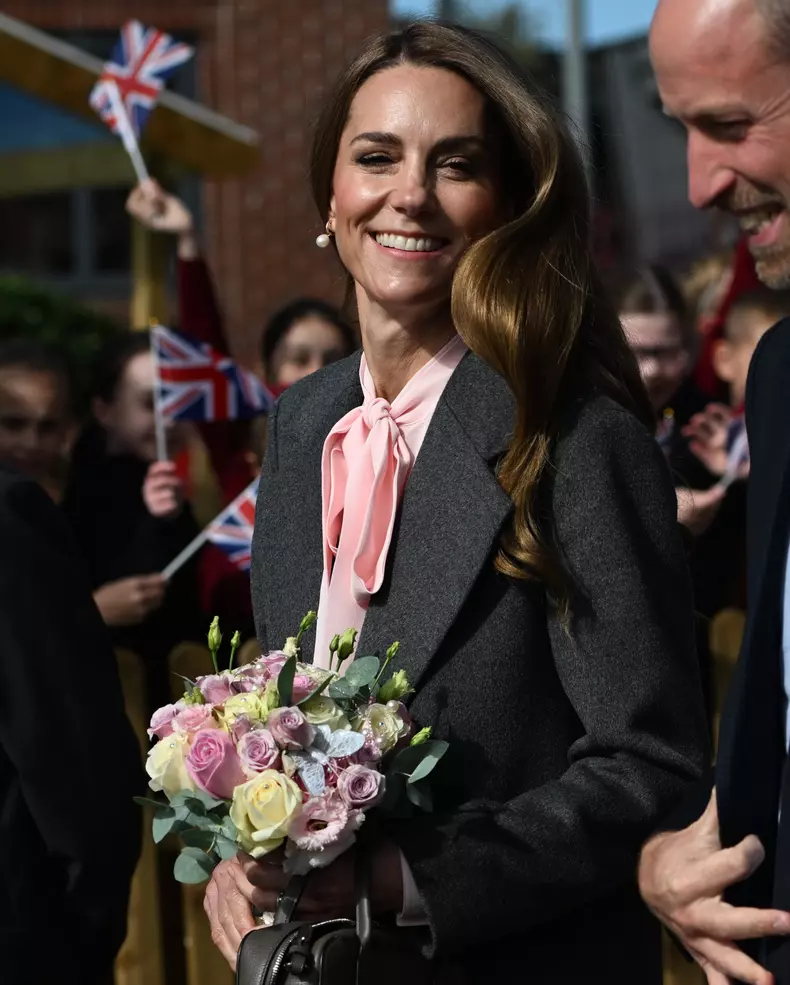 Prince William And Kate Middleton  In Southport