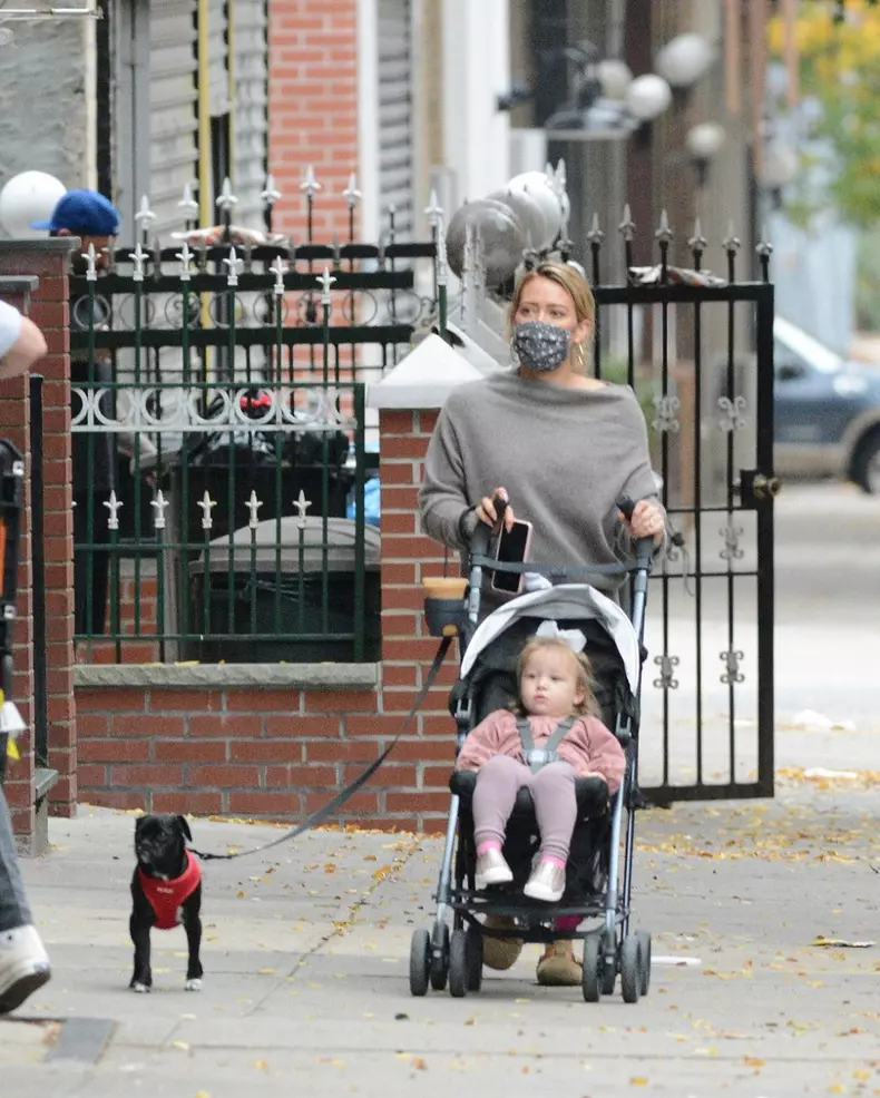 EXCLUSIVE: Hilary Duff and Matthew Koma Are Spotted For The First Time After Announcing Pregnancy News in New York