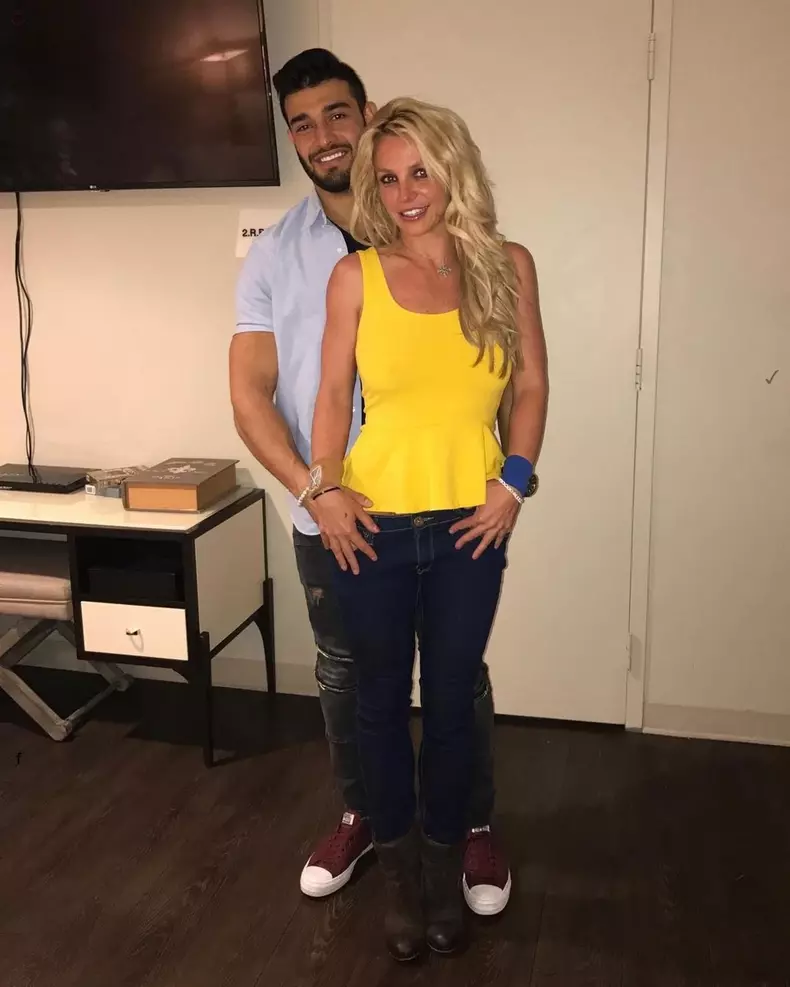 britney spears si sam relatie