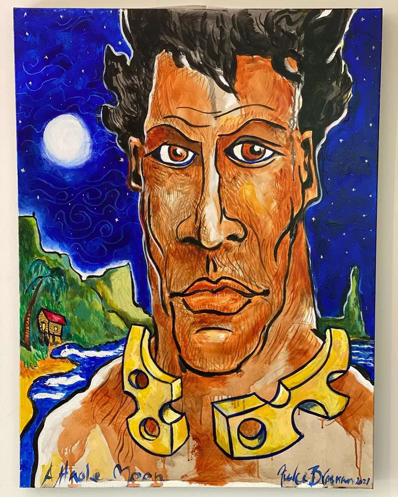 Actorul Pierce Brosnan își expune picturile la New York. Cu ce sumă colosală a vândut un tablou (3)