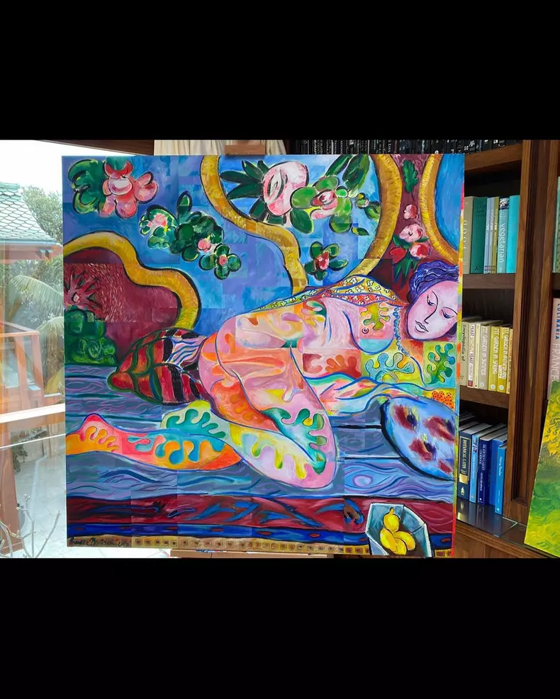 Actorul Pierce Brosnan își expune picturile la New York. Cu ce sumă colosală a vândut un tablou (6)