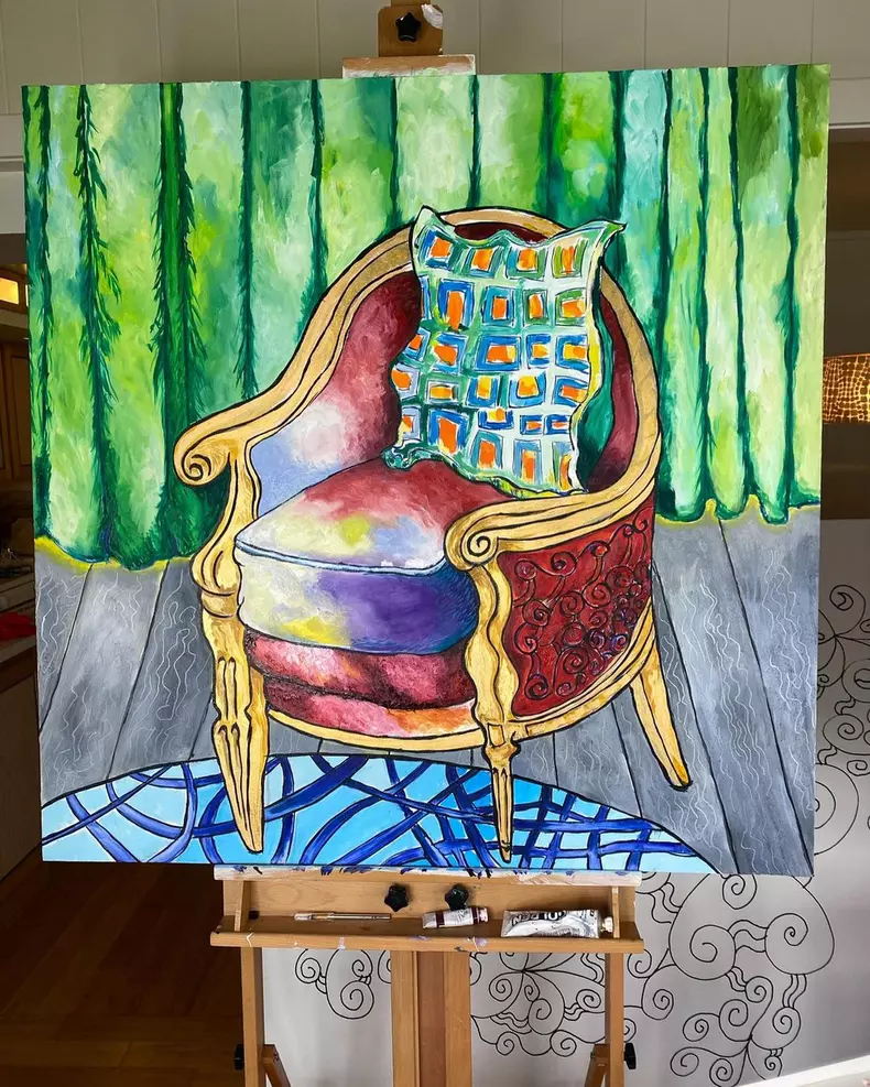 Actorul Pierce Brosnan își expune picturile la New York. Cu ce sumă colosală a vândut un tablou (9)