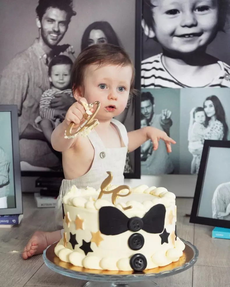 Fiul lui Lili Sandu a împlinit un an! Imaginile cu Thomas Jay care i-au emoționat pe fani Minune mică! (13)