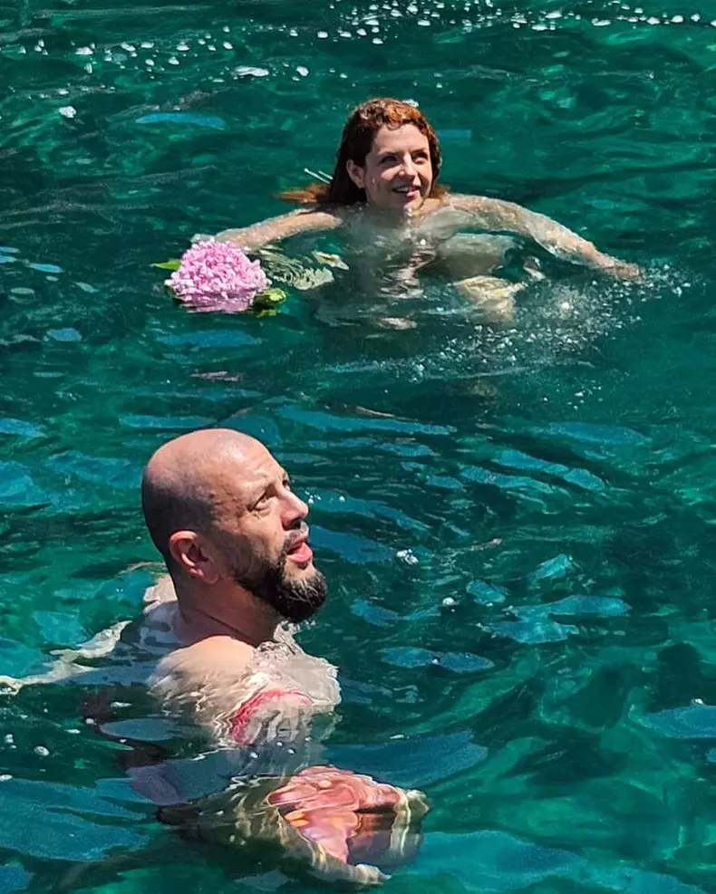 Victoria Răileanu și iubitul ei s-au căsătorit pe barcă, în Grecia