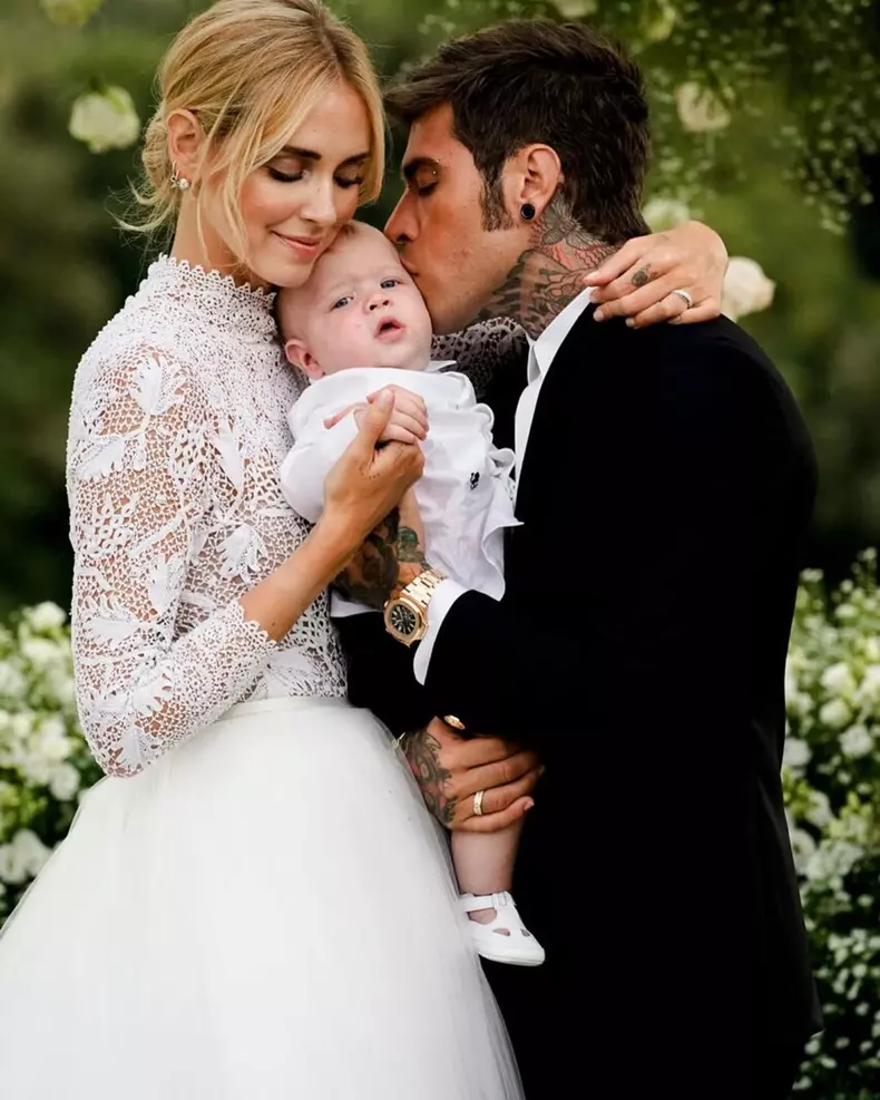 Chiara Ferragni, Fedez și fiul lor Leo