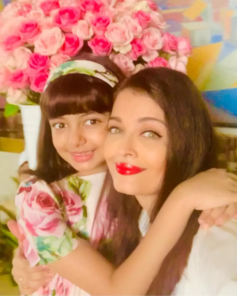 Aishwarya Rai și fiica ei