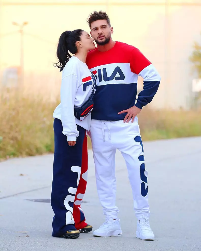 Dorian Popa și iubita lui, Claudia Iosif (Babs)