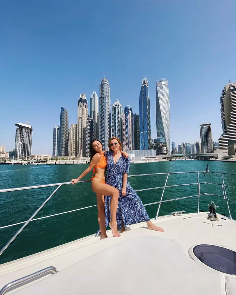 Andreea Esca și fiica ei, Alexia Eram
