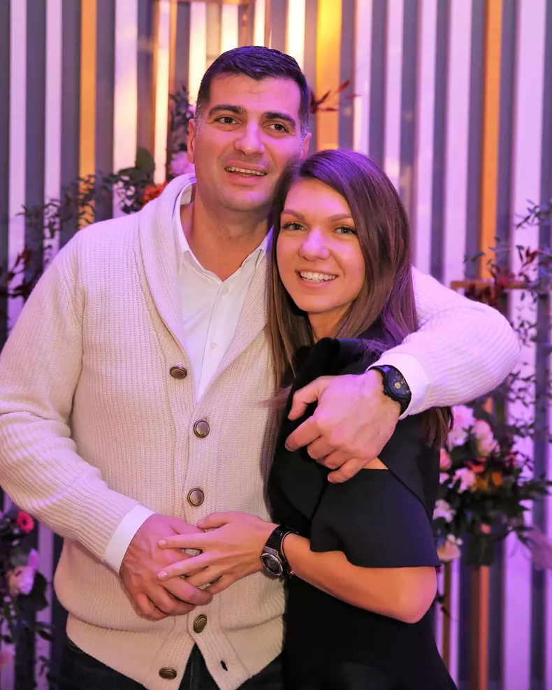 Simona Halep Toni Iuruc