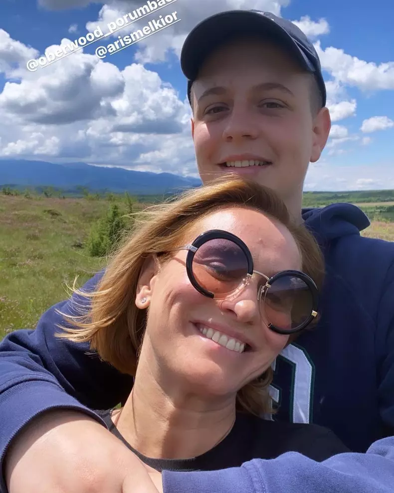 Andreea Esca fiu Aris Eram