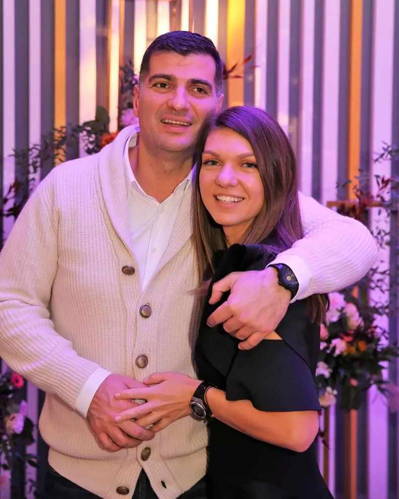 Simona Halep Toni Iuruc