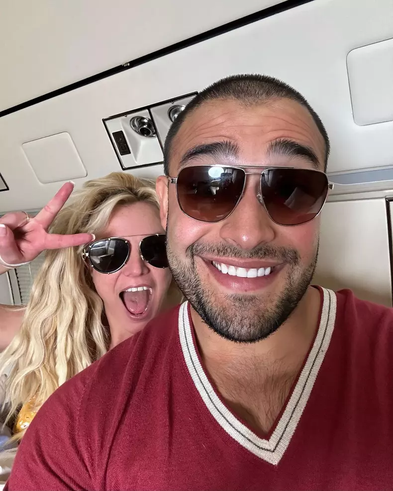 Britney Spears sot Sam Asghari