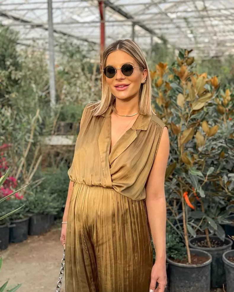 Ana Baniciu însărcinată cu primul copil, un băiețel