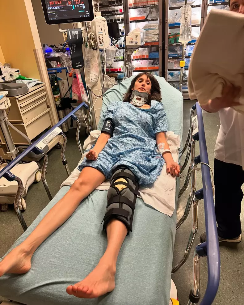 Nina Dobrev accident de bicicletă electrică mai 2024