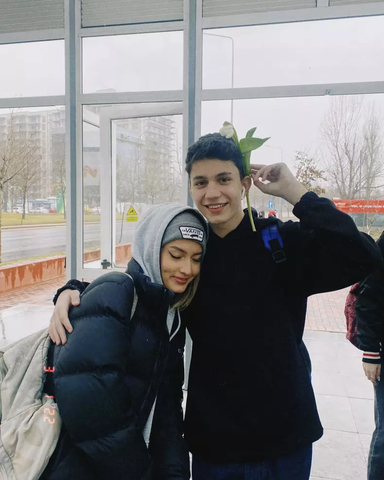 Jasmine Ianțu, fiica lui Virgil Ianțu, și iubitul ei