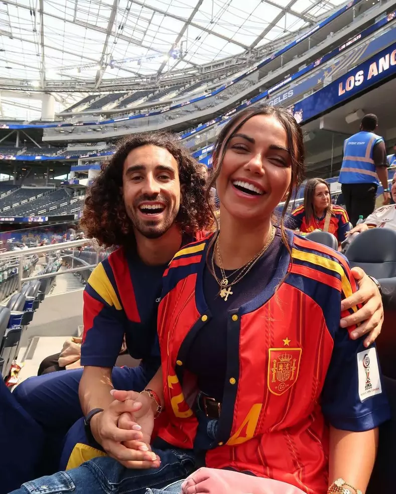 Marc Cucurella și Claudia Rodríguez (2)