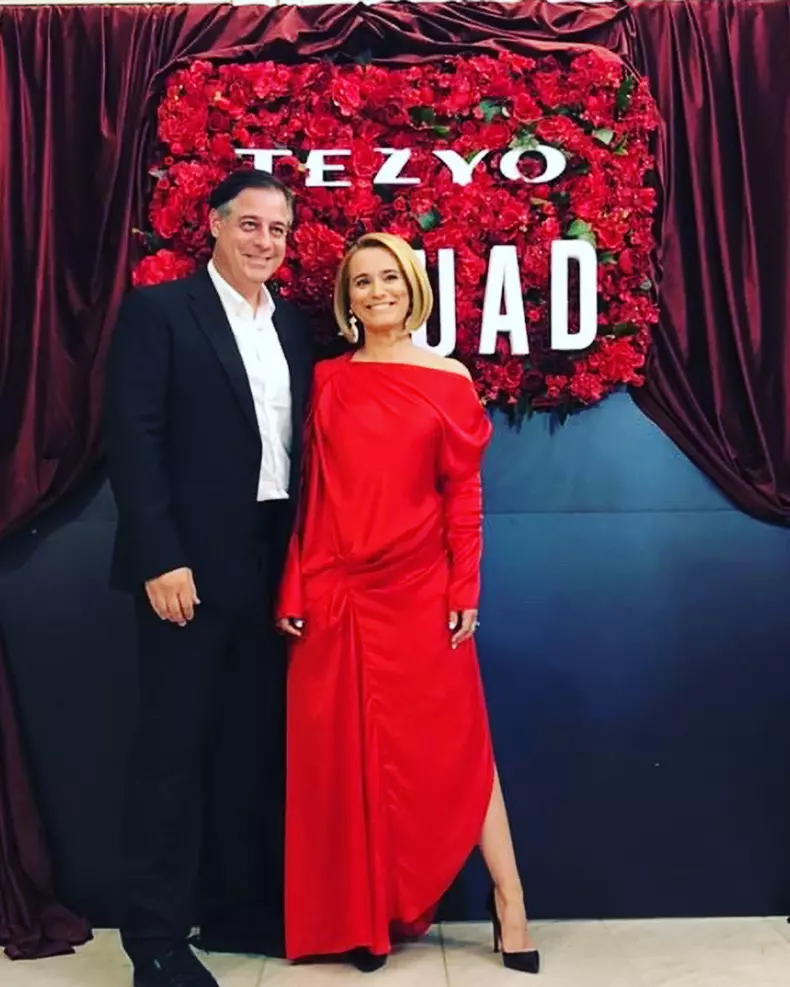 Andreea Esca și soțul ei Alexandre Eram