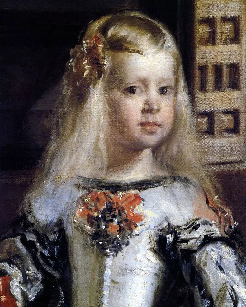 Infanta Margareta Tereza Las Meninas (1656)