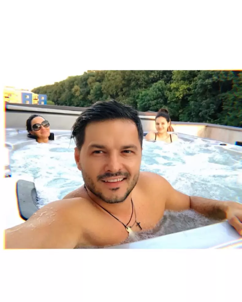 Liviu Vârciu, Ami Teiceanu și fiica lor Carmina