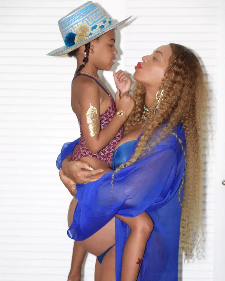 Beyonce si Blue Ivy