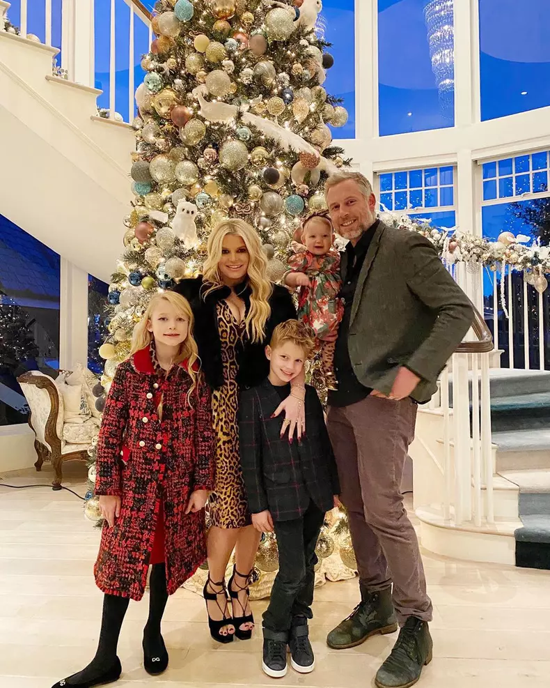 Jessica Simpson și familia ei