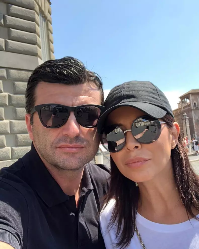 Simona Pătruleasa și soțul ei Sabin Ivanof