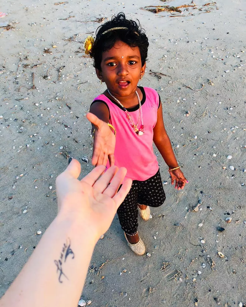 Delia, vacanță superbă în India (1)