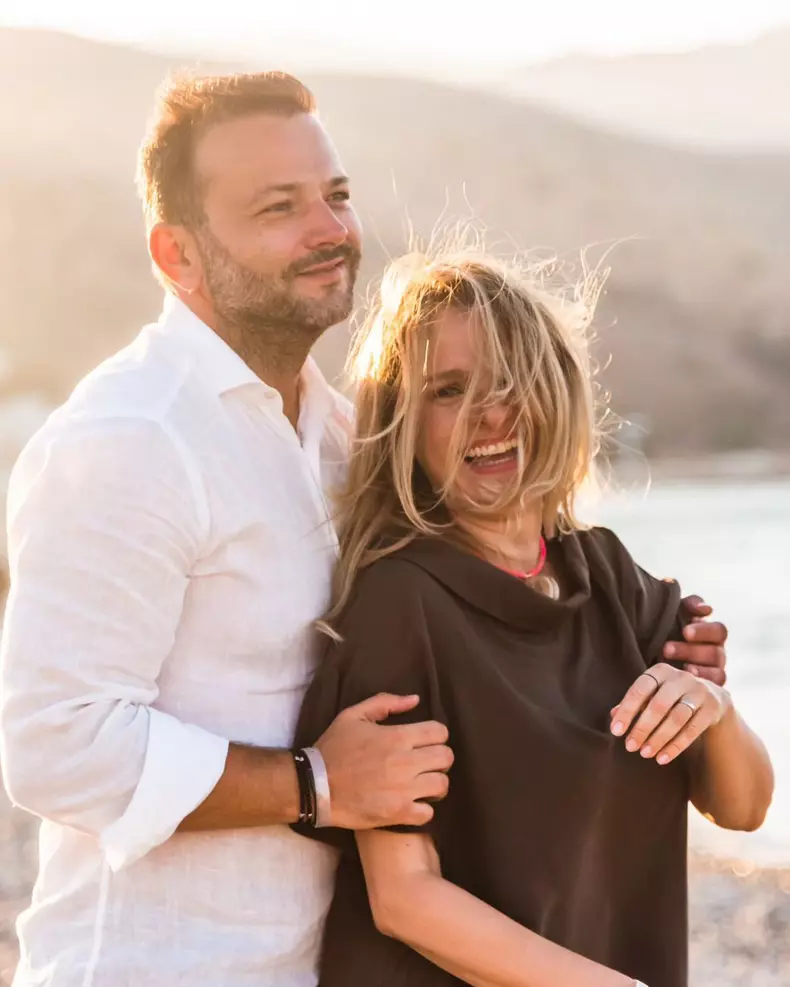 Mihai Morar și soția lui