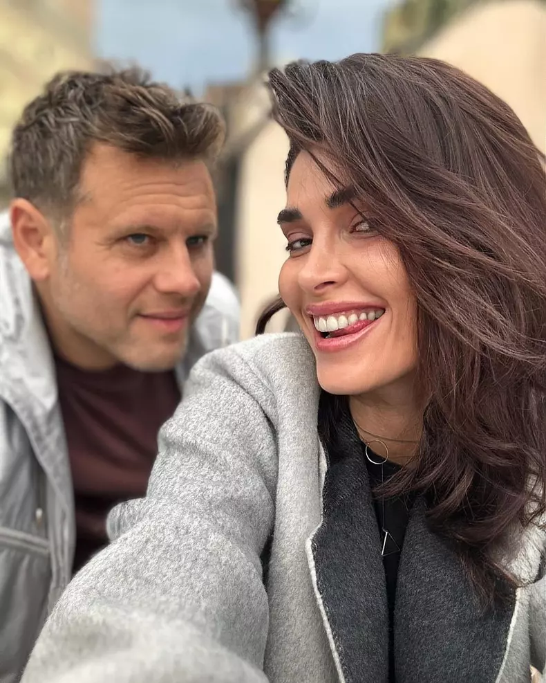 Alina Pușcaș și soțul ei