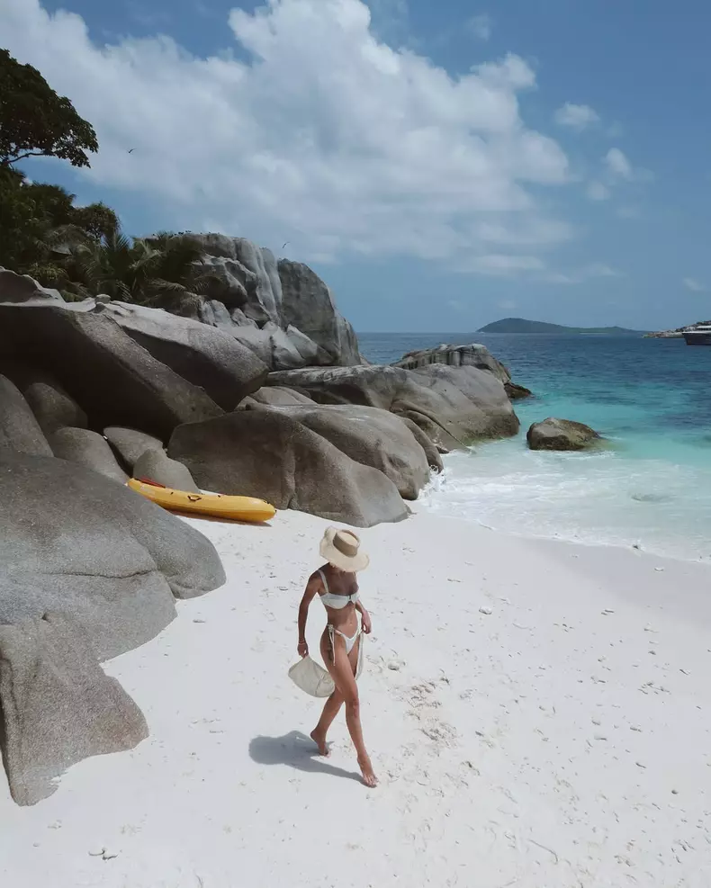 6. Ioana Grama în Seychelles