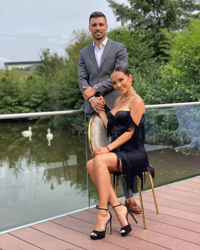 8. Vlăduța Lupău și soțul ei