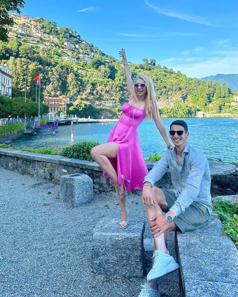 Andreea Bălan și Victor Cornea, vacanță romantică în Italia  (1)