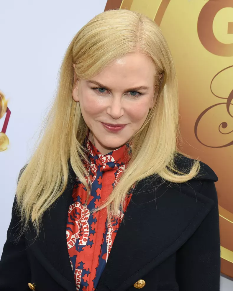 6th Annual ''Gold Meets Golden'' Party Hosted by Nicole Kidman and Nadia Comaneci.
